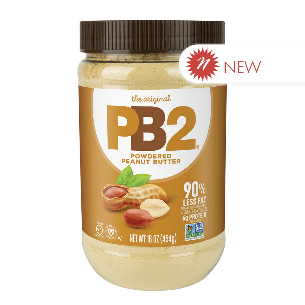 Wholesale Pb2 Powdered Peanut Butter 16 Oz Jar-6ct Case Bulk