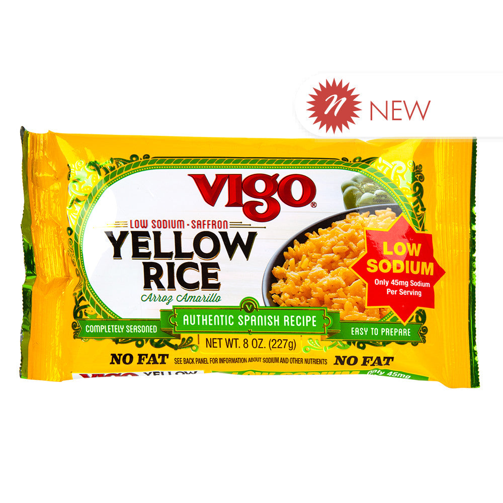 Wholesale Vigo - Low Sodium Yellow Rice - 8Oz-12ct Case Bulk