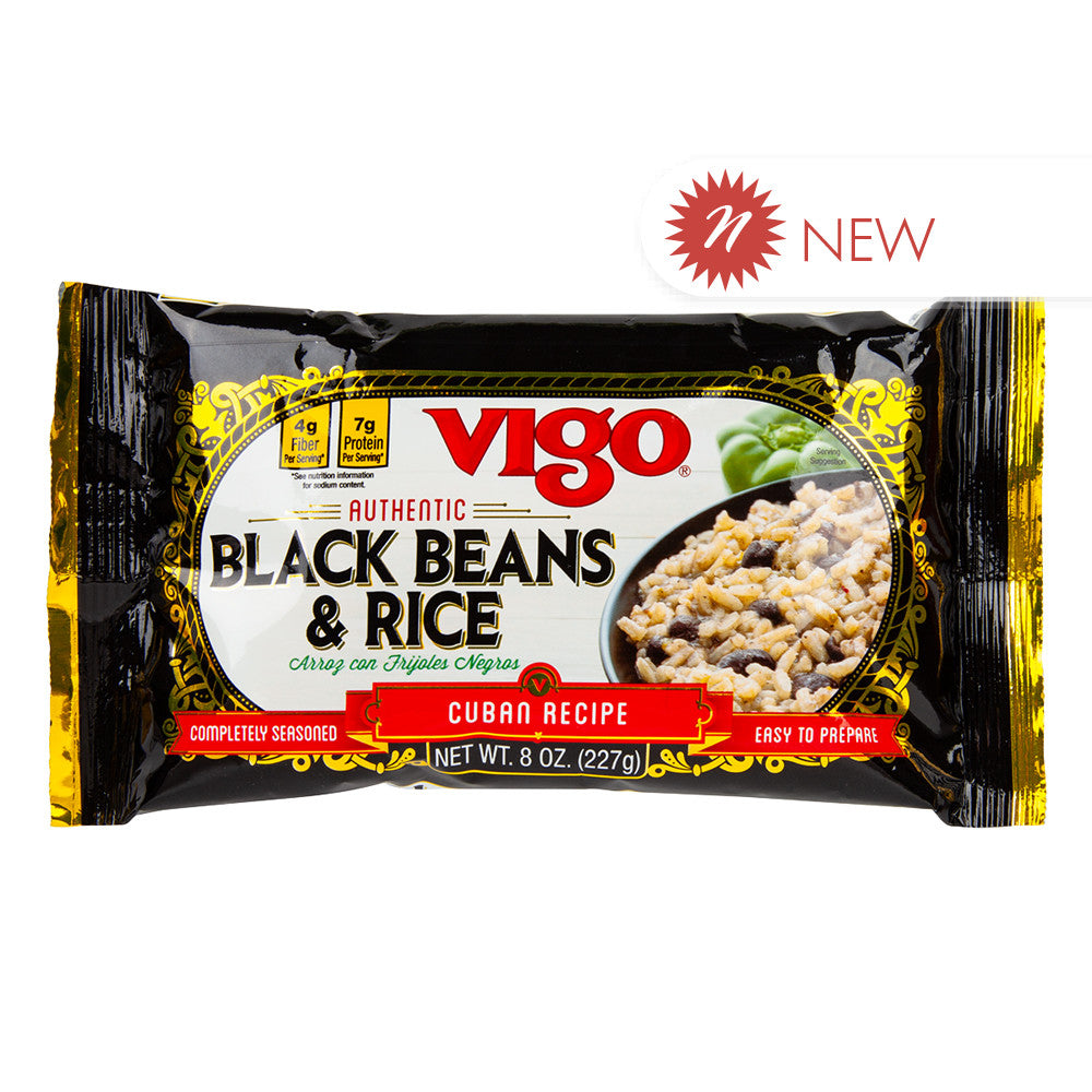 Wholesale Vigo - Black Beans & Rice 8Oz-12ct Case Bulk