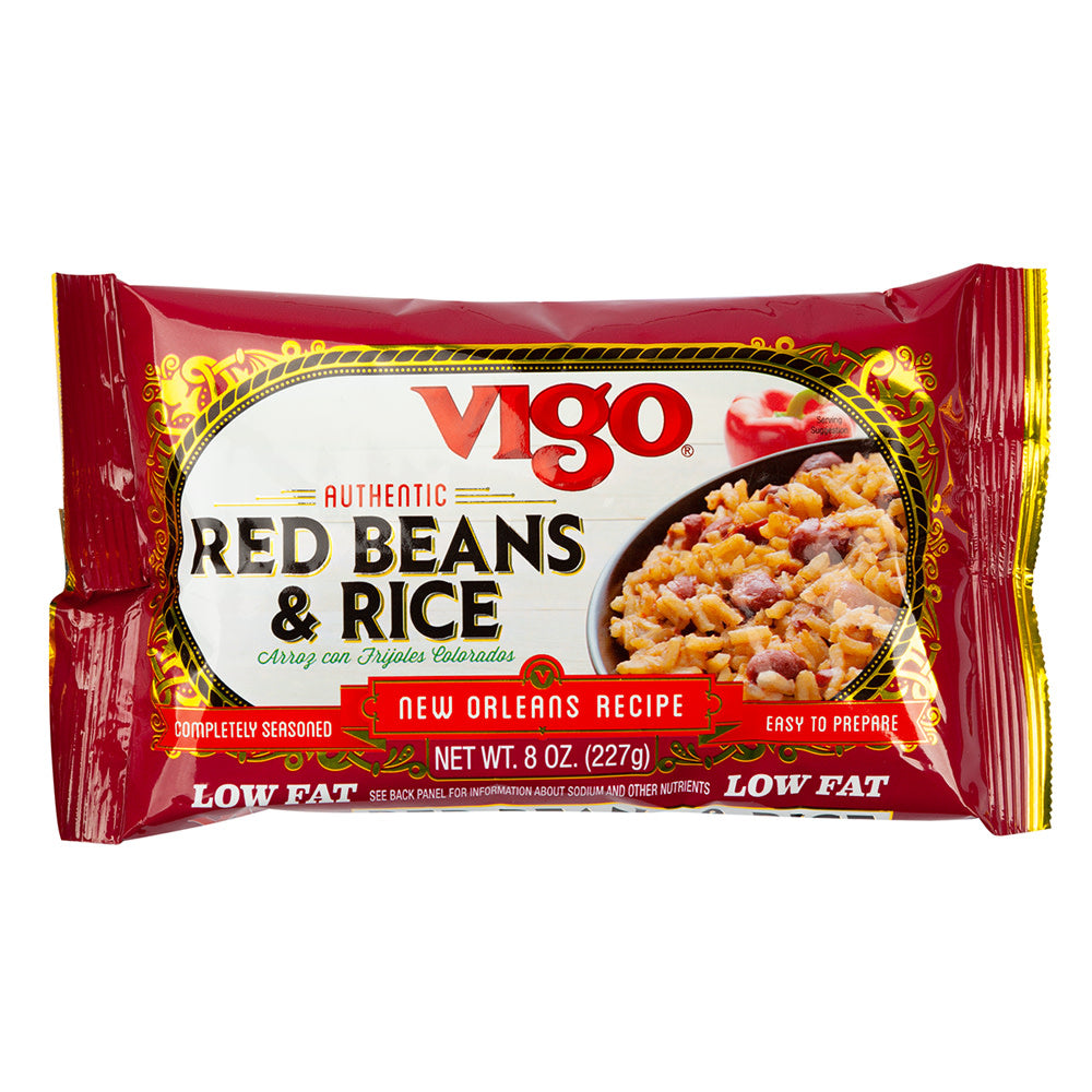 Wholesale Vigo Red Beans & Rice 8 Oz Bag-12ct Case Bulk