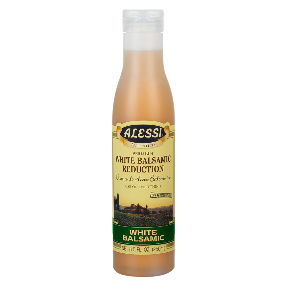Wholesale Alessi White Balsamic Vinegar Reduction 8.5 Oz Bottle- Bulk