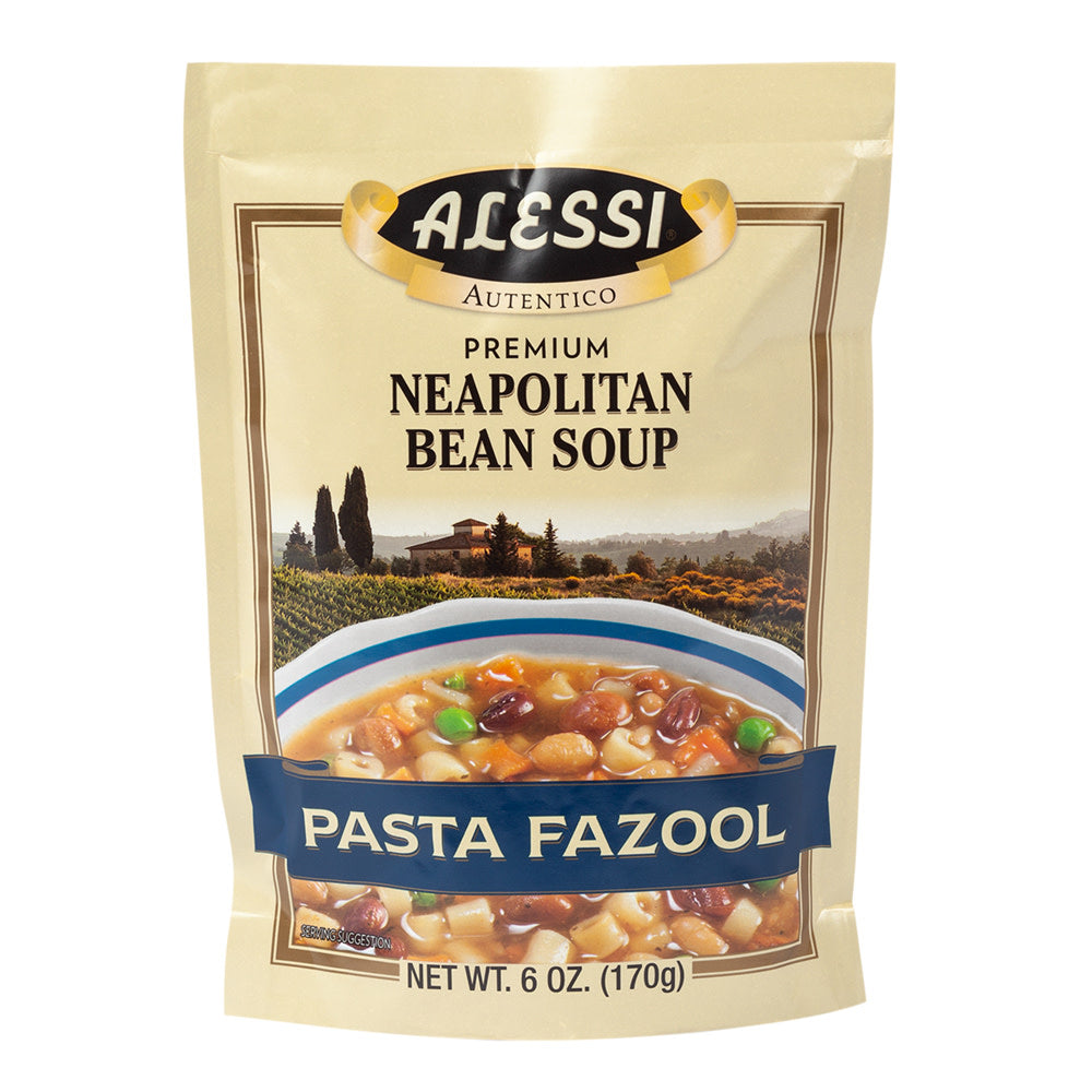 Wholesale Alessi Pasta Fazool Neapolitan Bean Soup Mix 6 Oz-6ct Case Bulk