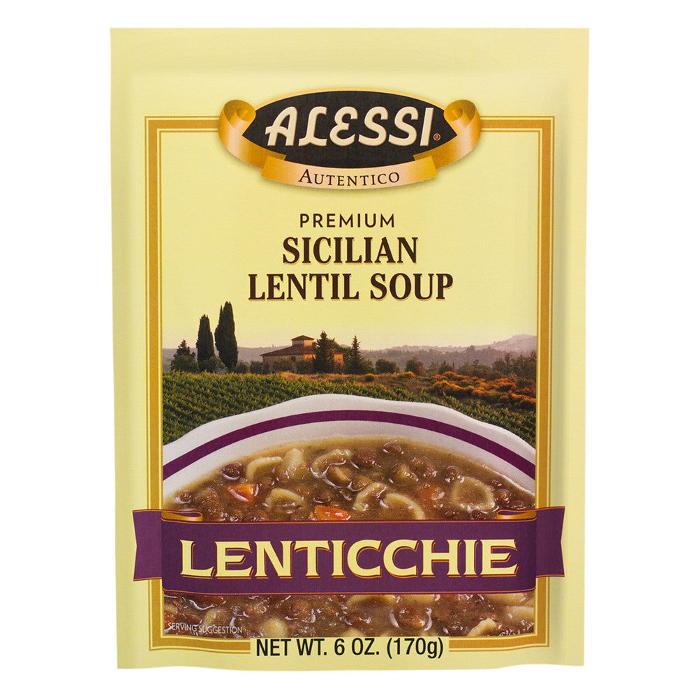 Alessi Sicilian Lentil Soup Mix 6 Oz