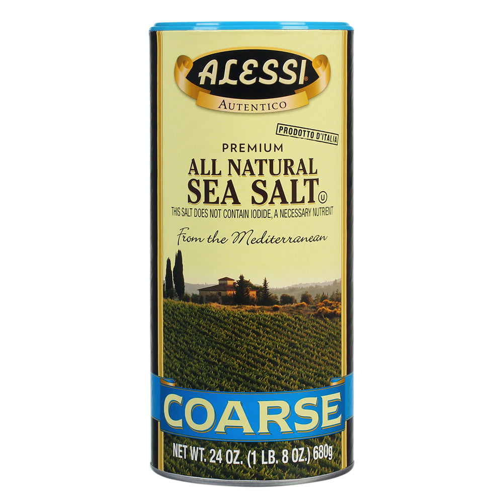 Wholesale Alessi Coarse Sea Salt 24 Oz-6ct Case Bulk