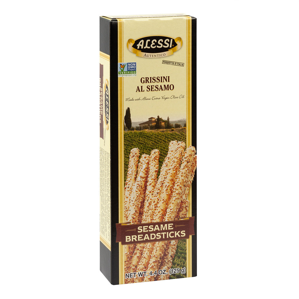 Alessi Sesame Breadsticks 4.4 Oz Box
