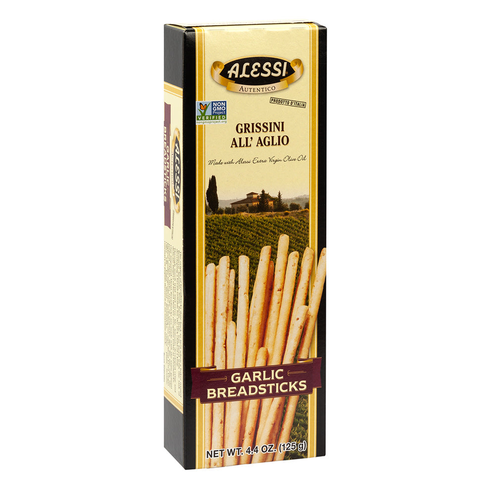 Wholesale Alessi Garlic Breadsticks 4.4 Oz- Bulk
