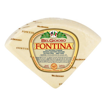 BelGioioso Fontina Cheese 1/4 Wheel 5lb