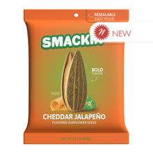 Wholesale Smackin' Cheddar Jalapeno Sunflower Seeds 4 Oz Bag- Bulk