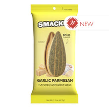 Wholesale Smackin' Garlic Parmesan Sunflower Seeds 1.5 Oz Bag- Bulk