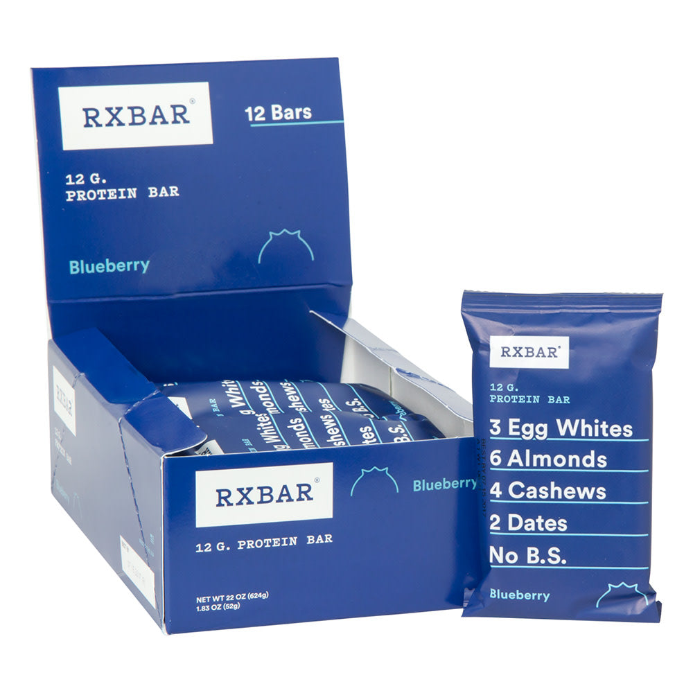 Wholesale Rx Bar Blueberry 1.83 Oz Protein Bar- Bulk