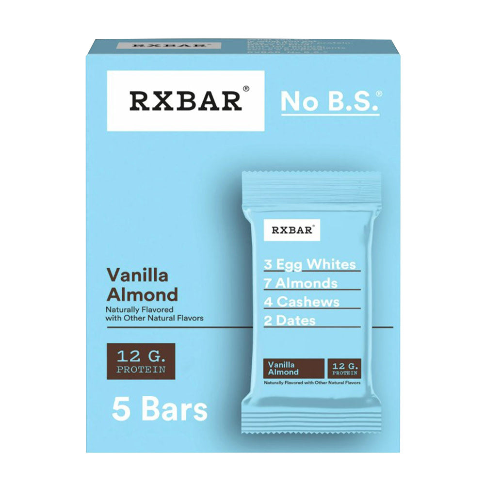 Wholesale Rx Bar - Vanilla Almond Bars(5Ct) - 9.10Oz- Bulk