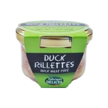 Wholesale Fabrique Delices Duck Rillettes 3.1oz-12ct Case Bulk