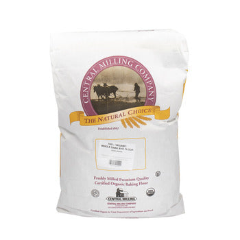 Central Milling Organic Whole Dark Rye Flour 50lb
