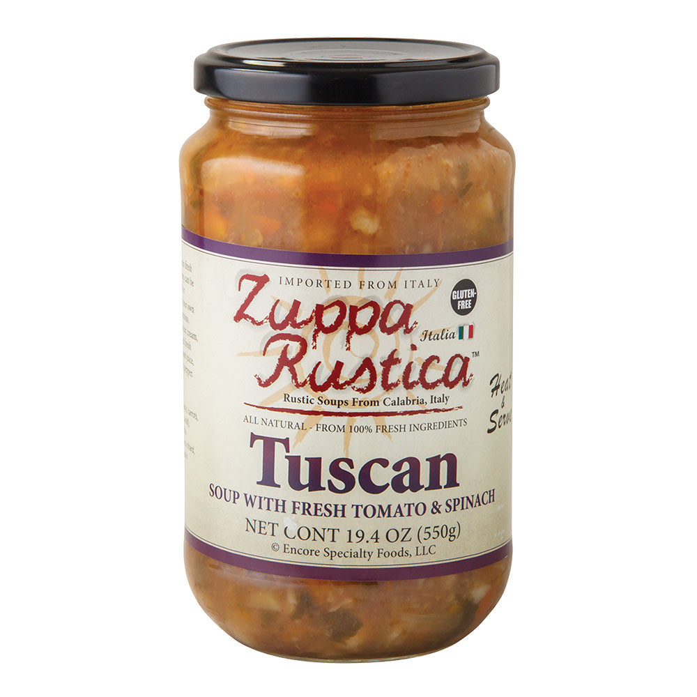 Wholesale Zuppa Rustica Tuscan Soup 19.4 Oz Jar-6ct Case Bulk