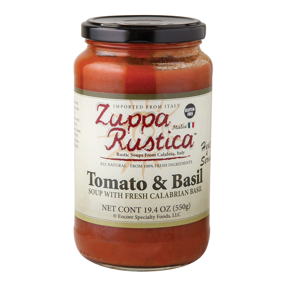 Wholesale Zuppa Rustica Tomato And Basil Soup 19.4 Oz Jar-6ct Case Bulk