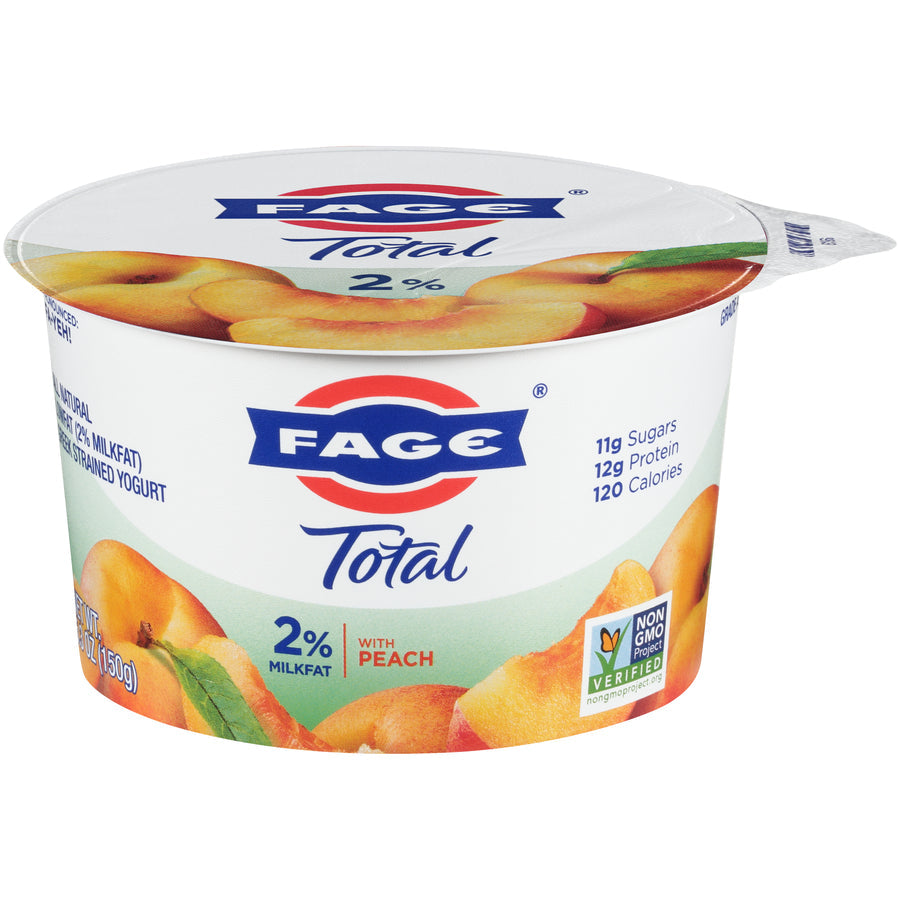 Fage Peach 2% Yogurt 5oz