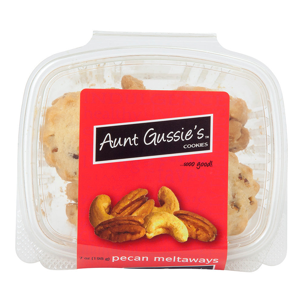 Wholesale Aunt Gussie'S Pecan Meltaways 7 Oz Tub-8ct Case Bulk