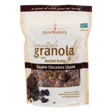 Wholesale Erin Baker'S Double Chocolate Chunk Granola 12 Oz Pouch- Bulk