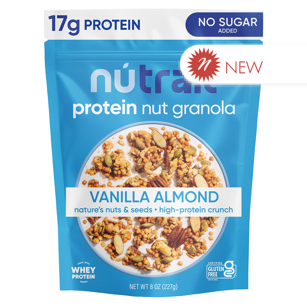 Wholesale Nutrail - Vanilla Almond Nut Protein - 8Oz- Bulk