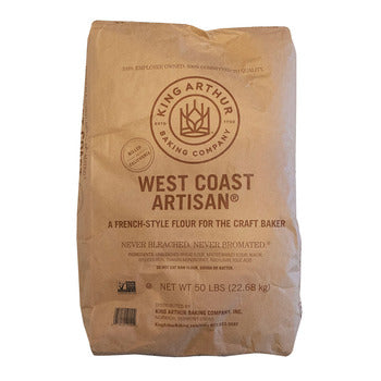 King Arthur Baking West Coast Artisan Flour 50lb