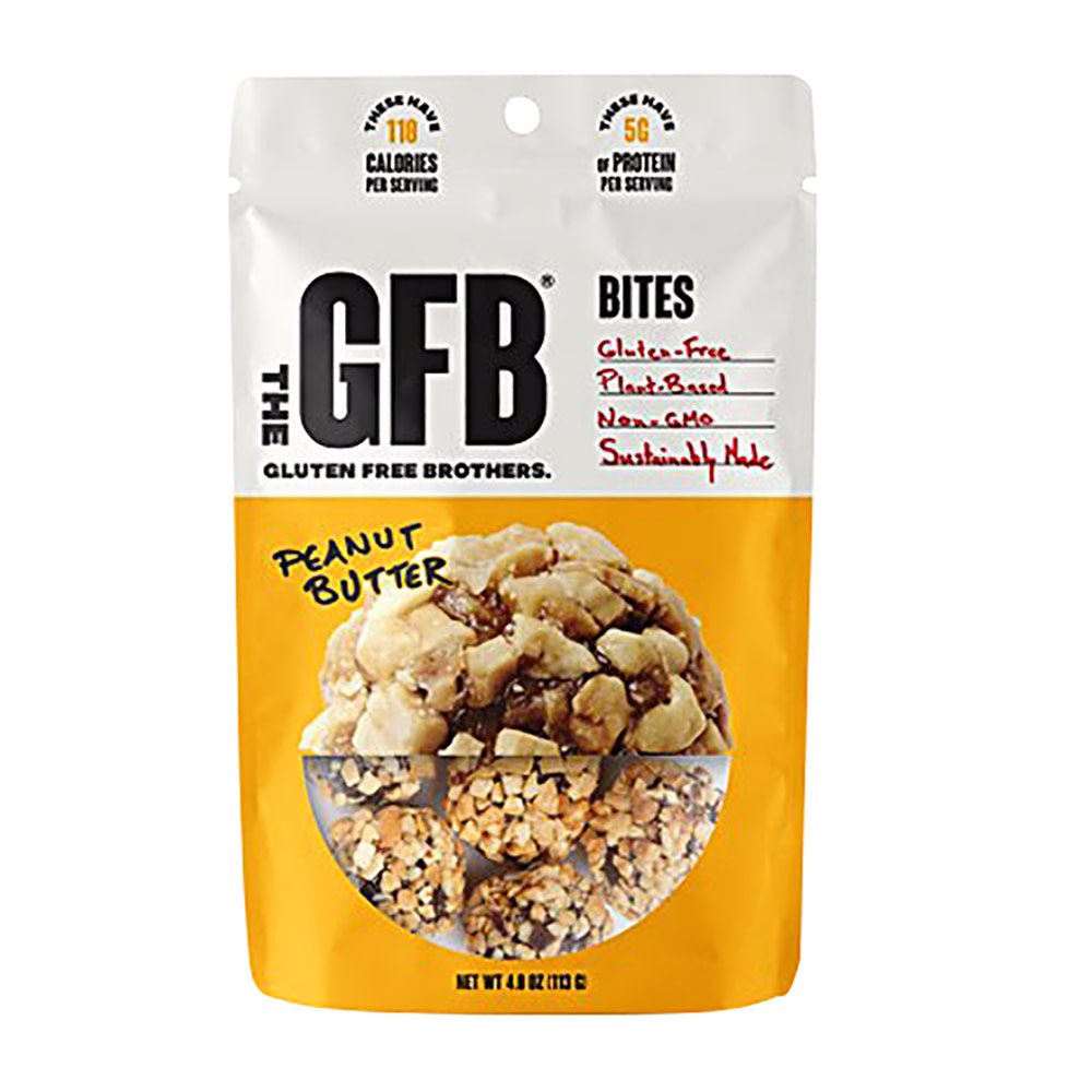 Wholesale The Gfb Peanut Butter Bites 4 Oz Pouch-6ct Case Bulk