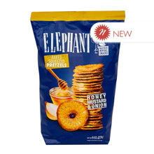 Wholesale Elephant - Pretzels - Honey Mustard Onion - 9.58Oz- Bulk