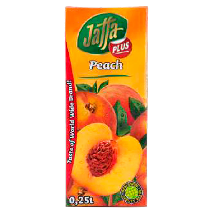 Wholesale Jaffa Plus Juice Peach 250ml- Bulk