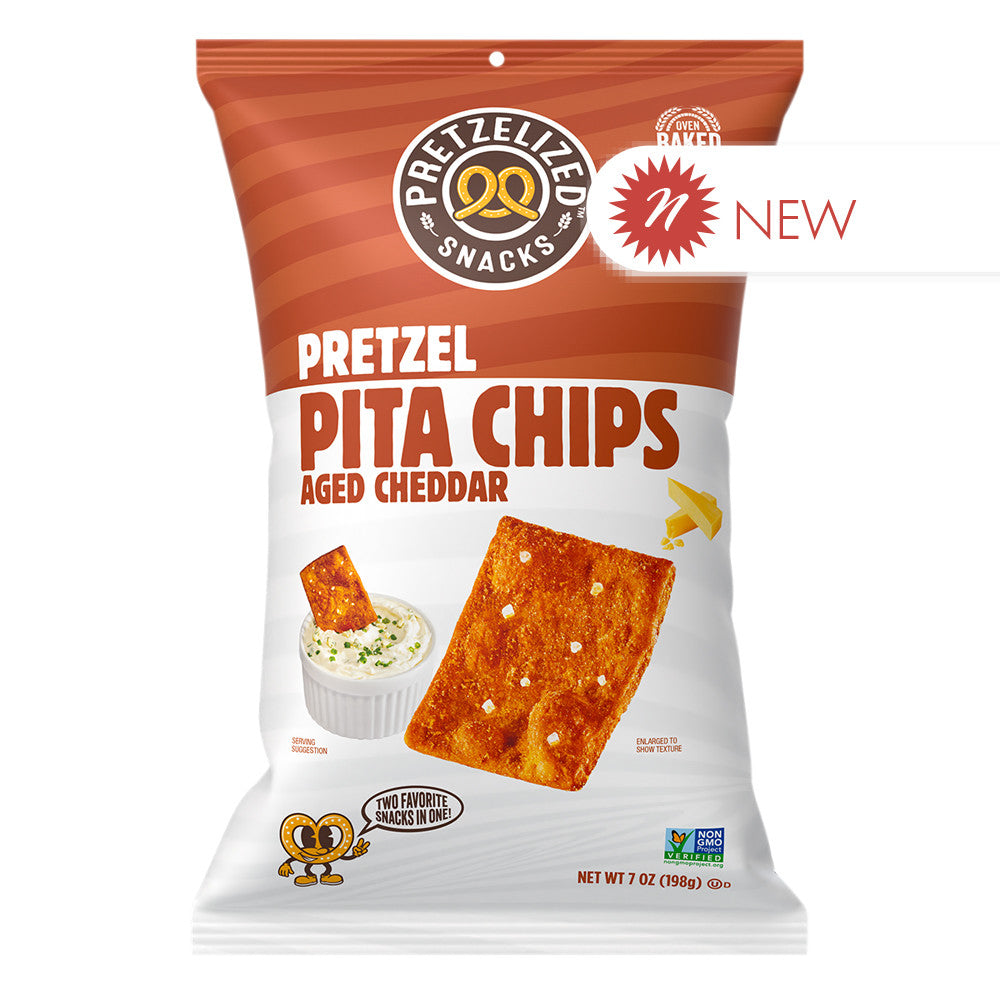 Wholesale Pretzelized - Sea Salt Snackers(10Ct) - 0.75Oz- Bulk