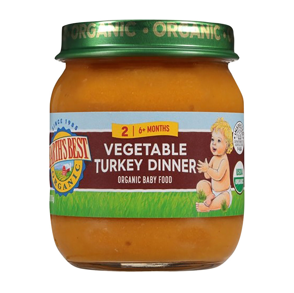 Wholesale Earth'S Best - Vegetable Turkey Dinnerjar - 4Oz- Bulk