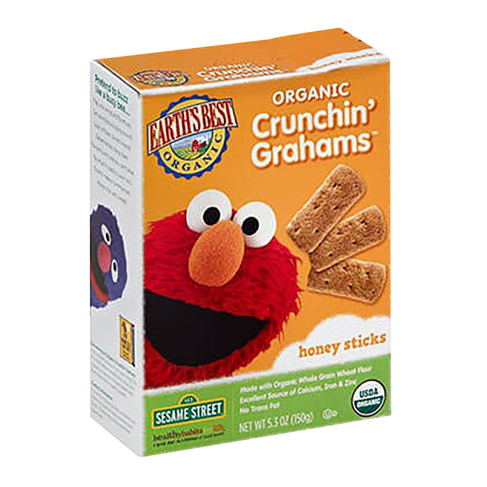 Wholesale Earth'S Best - Org Crunchin Grahams Honey - 5.3Oz- Bulk