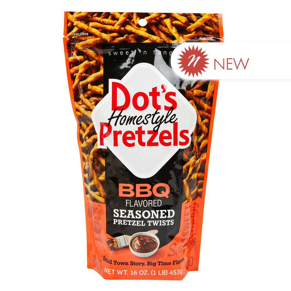 Wholesale Dot’S Pretzels Bbq 16 Oz Bag- Bulk