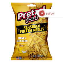 Wholesale Pretzel Pzazz Honey Mustard Seasoned Pretzel Medley 2 Oz Bag- Bulk