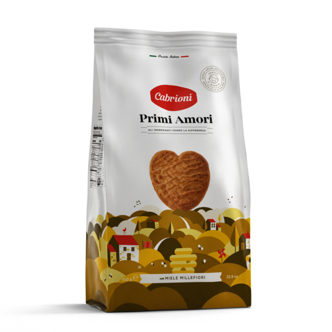 Wholesale Cabrioni Primi Amori Cookie 650 GM-8ct Case Bulk