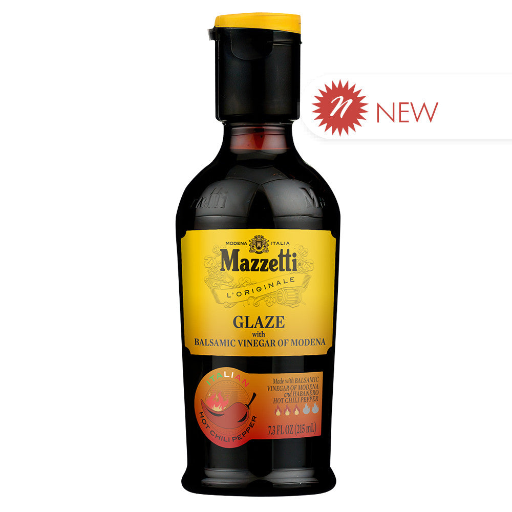 Wholesale Mazzetti - Hot Chili Pepper Balsamic Glaze - 7.27Oz- Bulk