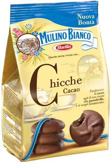 Mulino Bianco Chicche Cacao Cookies 200 GR