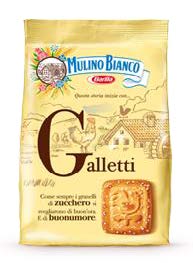 Wholesale Mulino Bianco Galetti Cookie 400 GR-12ct Case Bulk