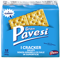 Pavesi Unsalted Cracker Snack 280 GR