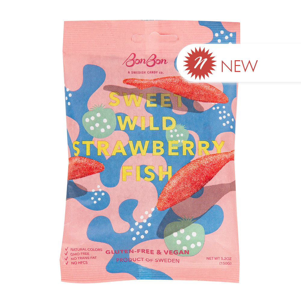 Wholesale Bonbon - Sweet Wild Strawberry Fsh - 5.2Oz- Bulk