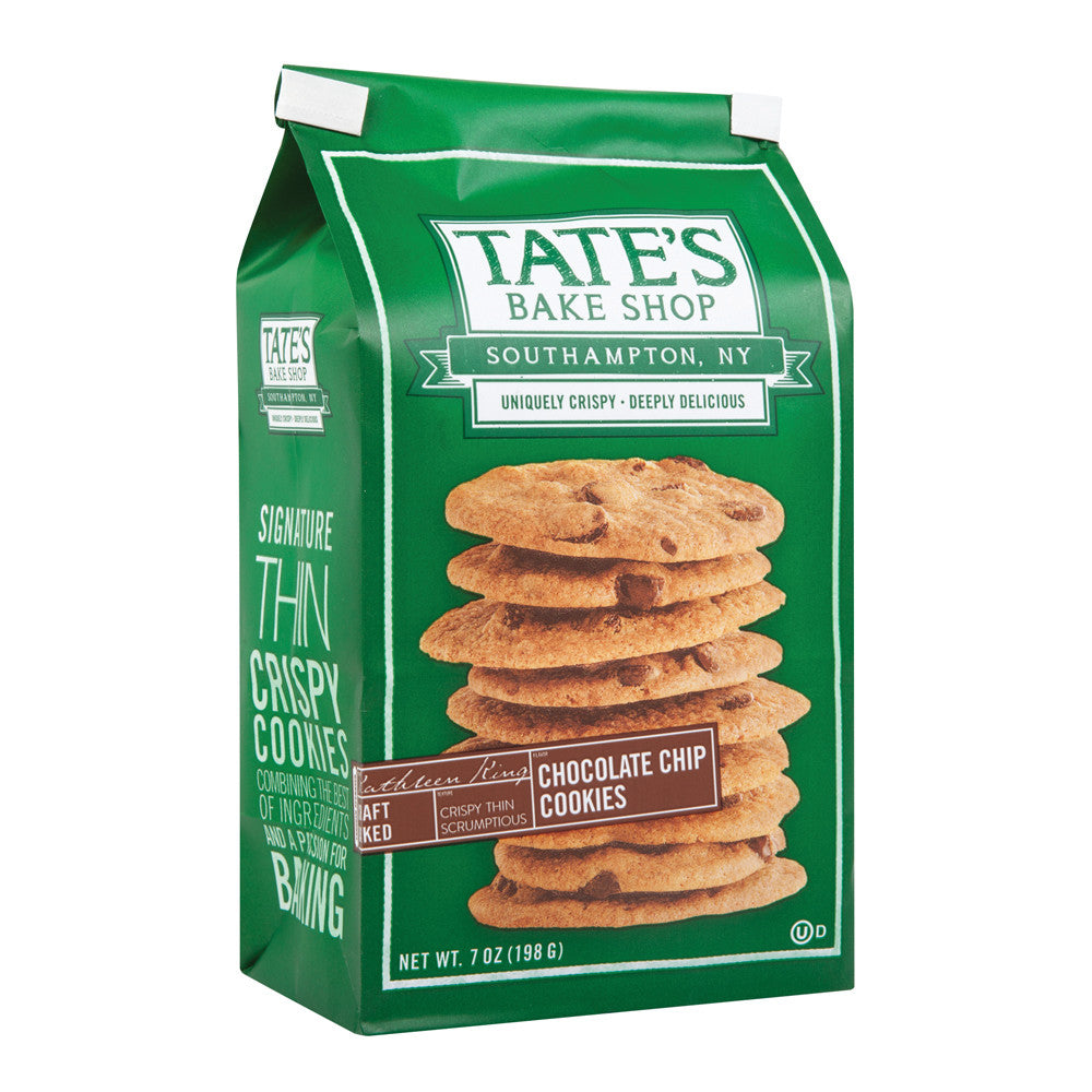 Wholesale Tate'S Chocolate Chip Cookies 7 Oz Bag-12ct Case Bulk