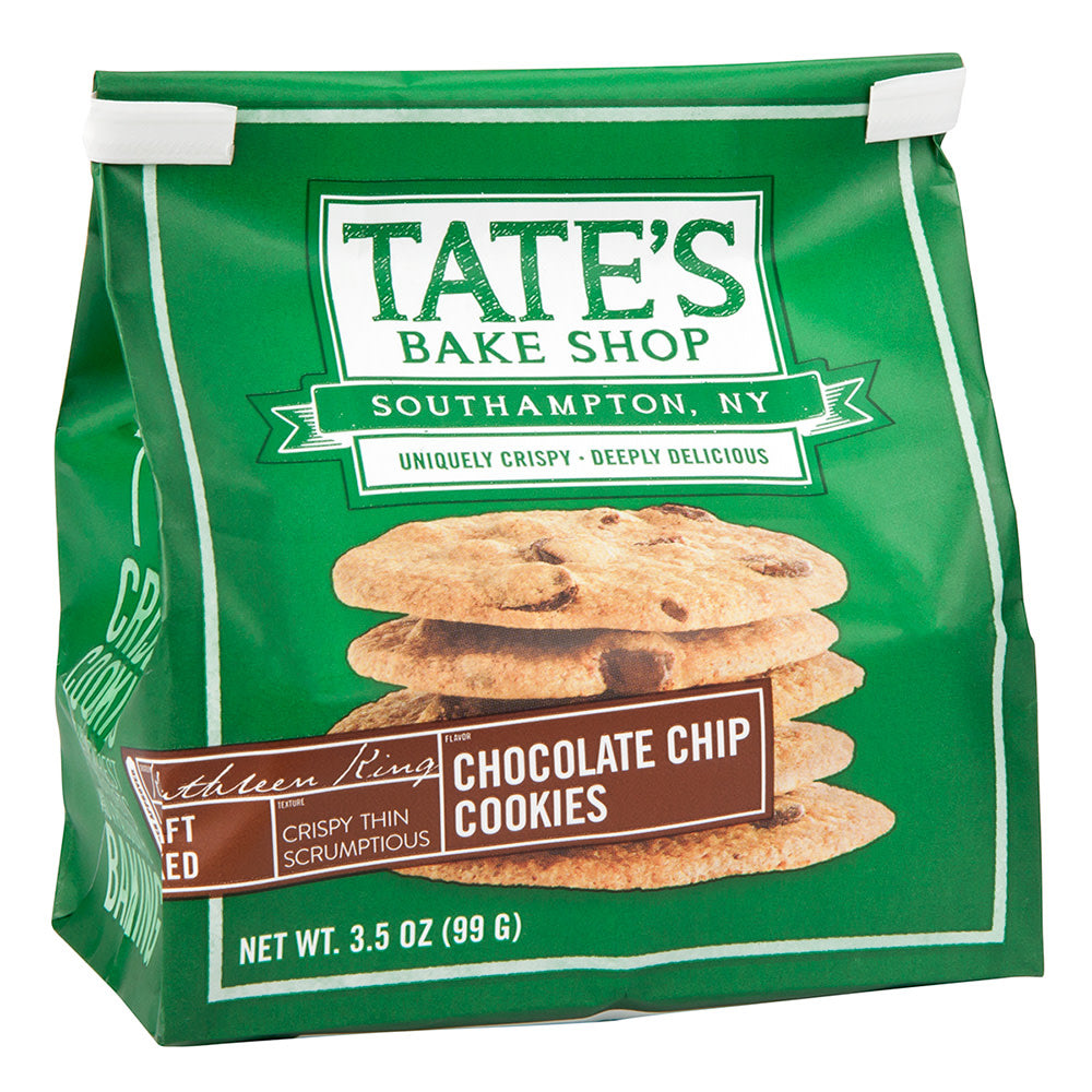Wholesale Tate'S Chocolate Chip Cookies 3.5 Oz Bag- Bulk