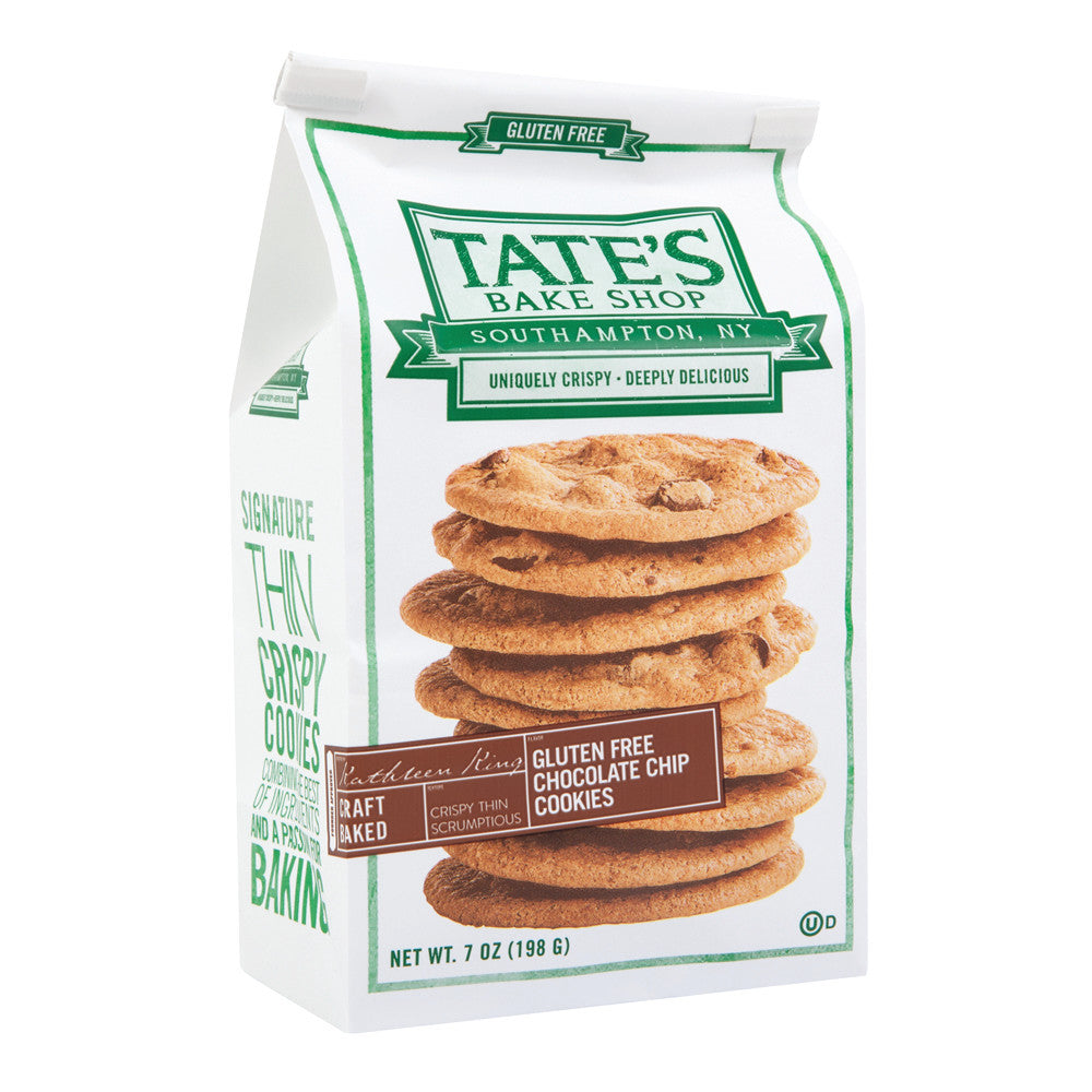 Wholesale Tate'S Gluten Free Chocolate Chip Cookies 7 Oz Bag-12ct Case Bulk