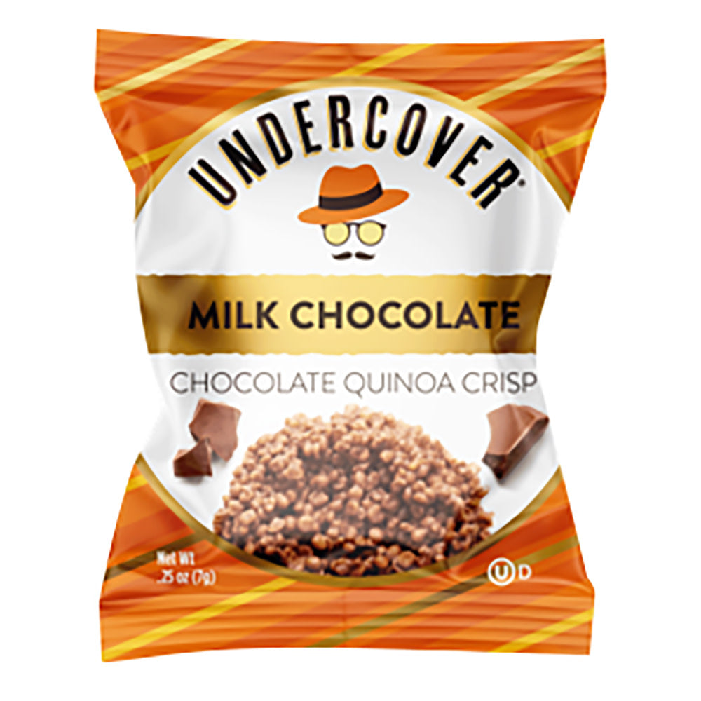 Wholesale Undercover Quinoa - Mini - Milk Chocolate - .25Oz-125ct Case Bulk