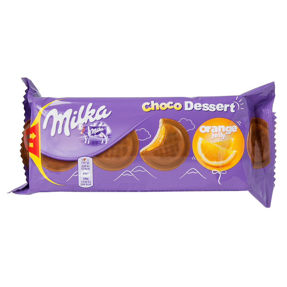 Wholesale Milka Choco Dessert Orange Jelly 5.2 Oz-24ct Case Bulk