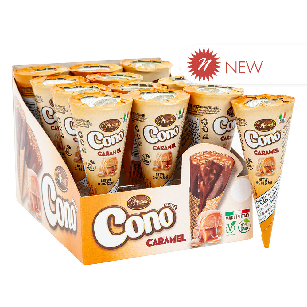 Wholesale Messori - Caramel - Cono Snack - 10.8Oz- Bulk