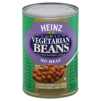 Heinz Beans Baked Vegetarian Heinz 16oz