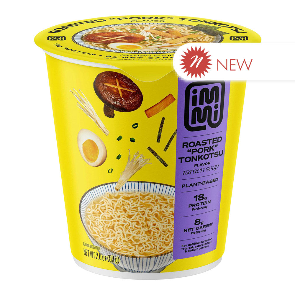 Wholesale Immi - Roasted Porktonkotsu Noodle Cup - 2Oz- Bulk