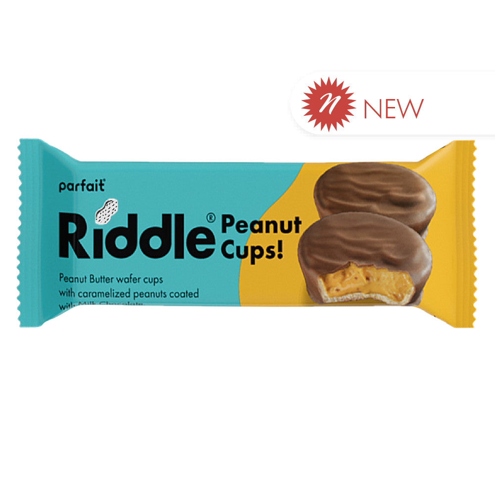 Wholesale Riddle Peanut Butter Wafer Cups 1.76 Oz Pack- Bulk