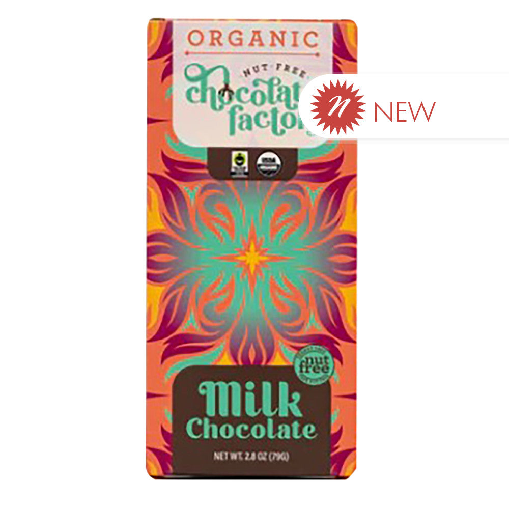 Wholesale Nut Free Chocolate Factor Milk C B - 2.8Oz- Bulk