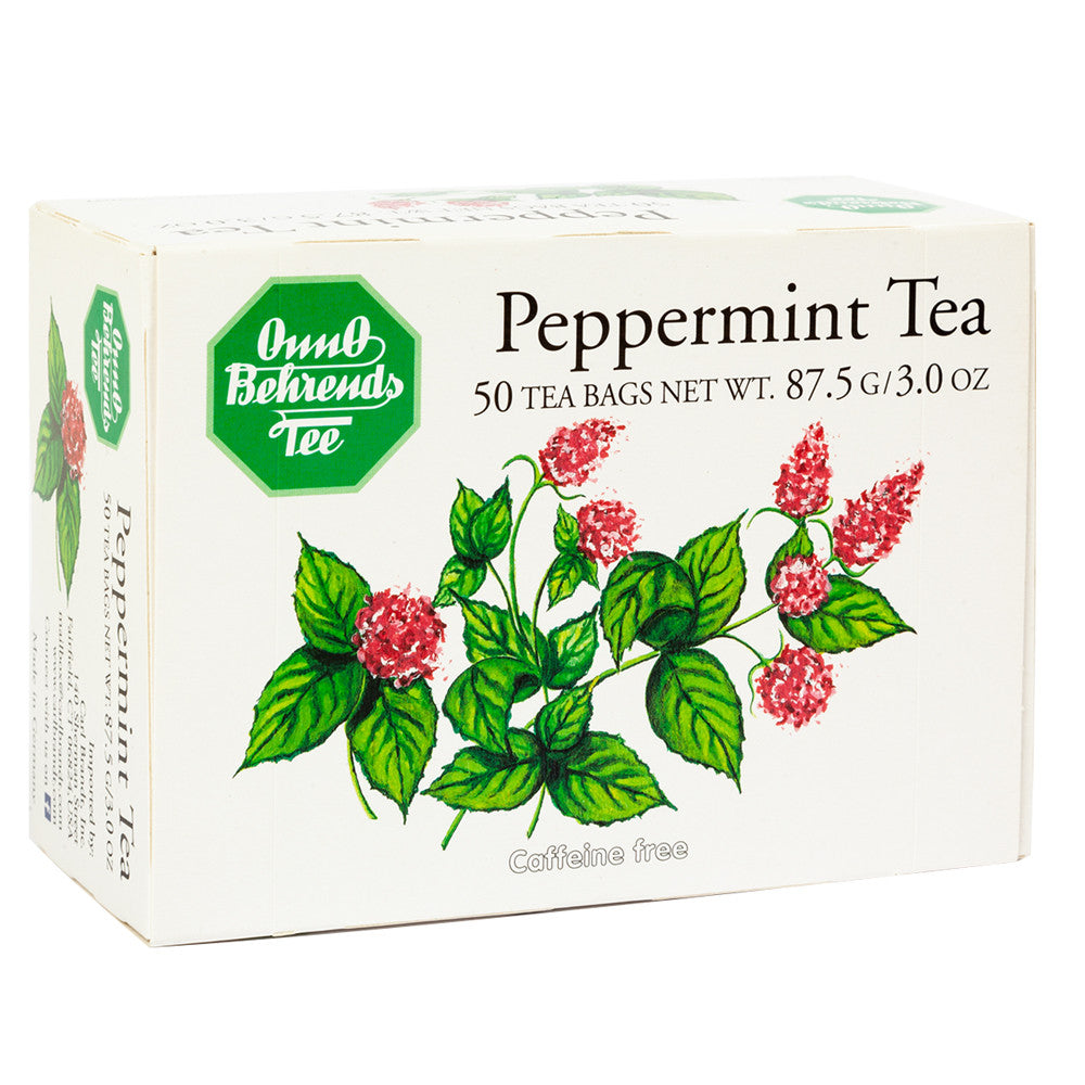 Wholesale Onno Behrends Peppermint Tea 50 Ct Box-10ct Case Bulk