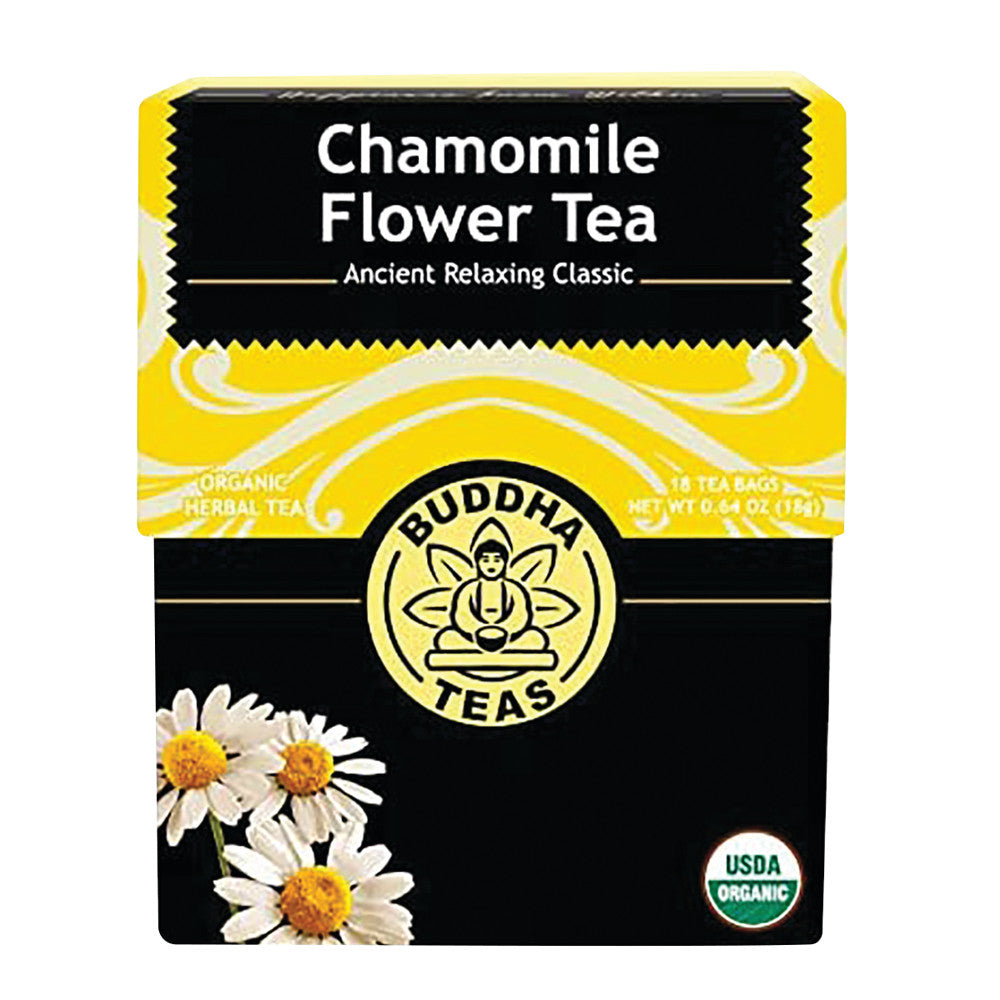 Wholesale Buddha Teas Chamomile Flower 18 Tb- Bulk